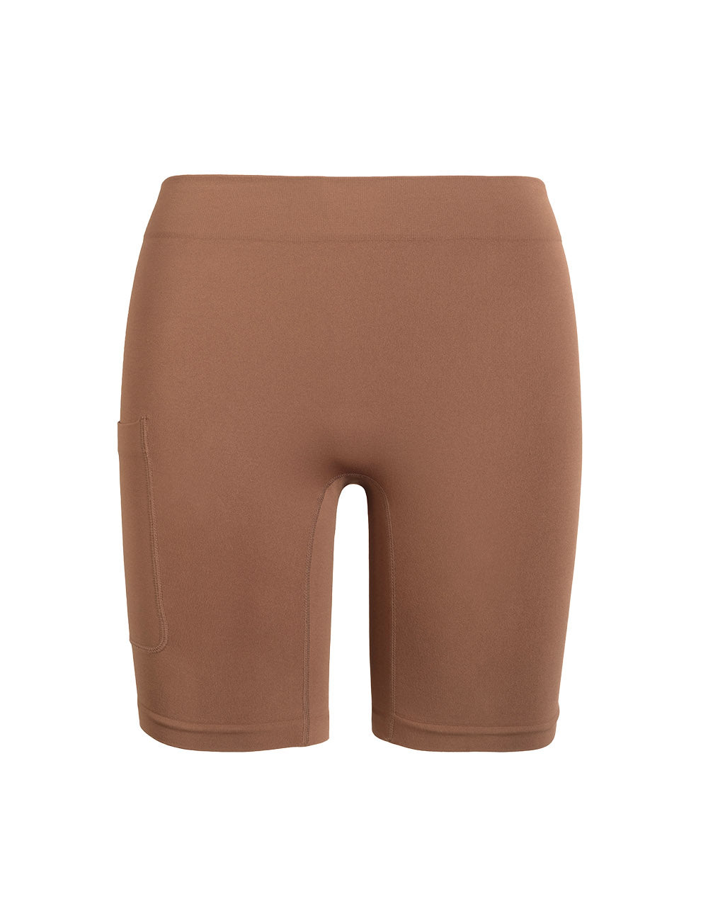 Cargo Anti-Chafe 7 inch Mocha Cargo Pocket Shorts for women