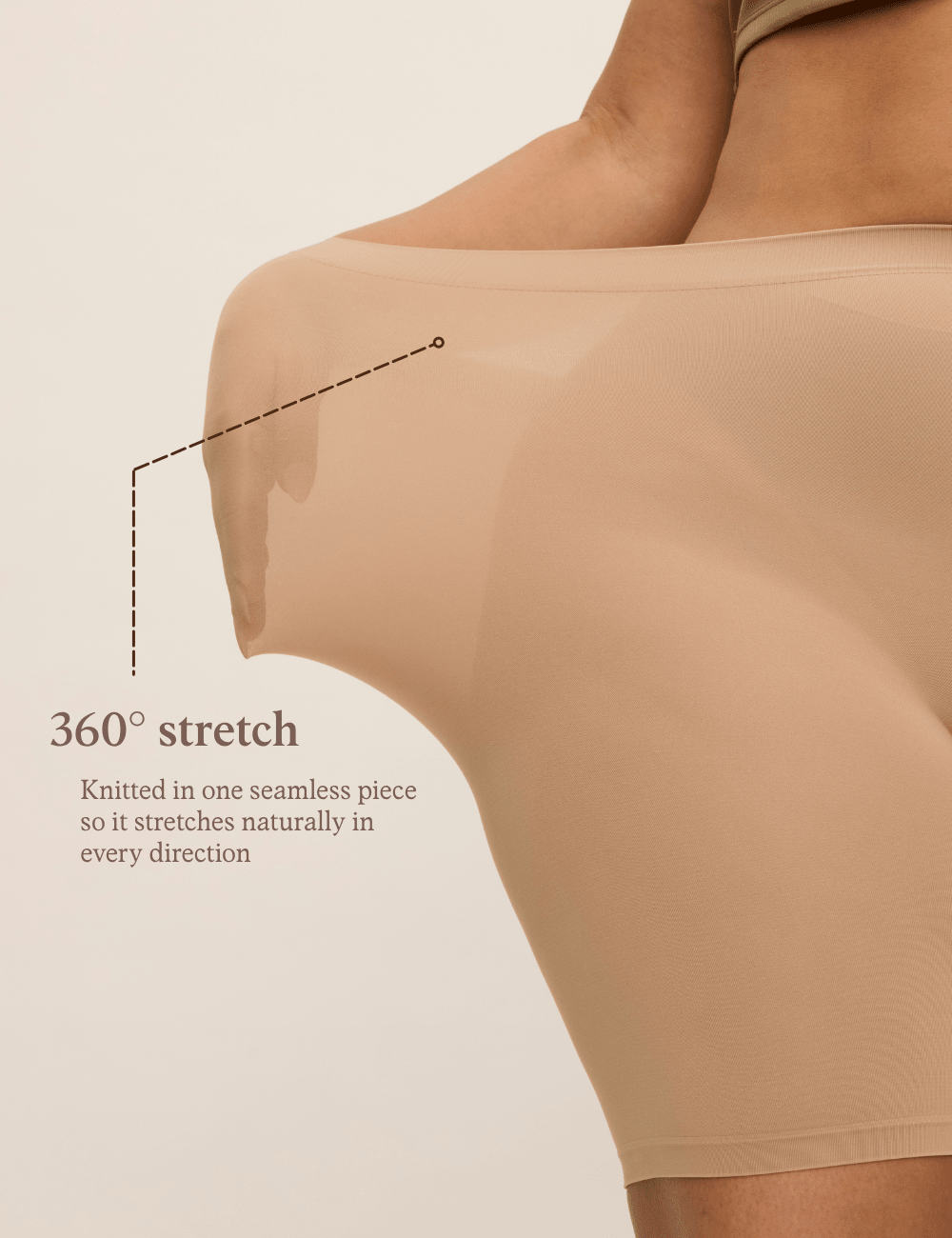 The Cooling 9" Almond Thigh Society