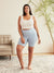 Michelle is wearing The Original in size L/XL