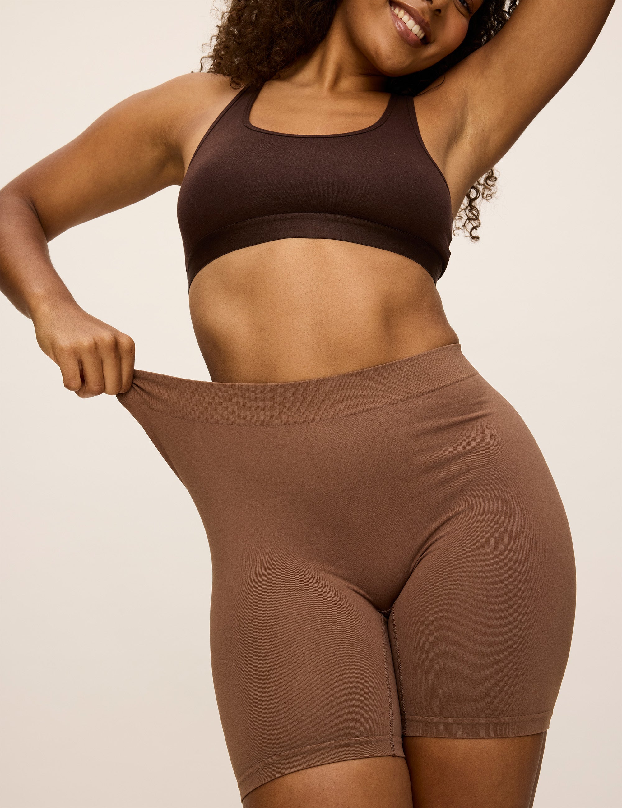 Slip Shorts Under Dresses Women 7 Mocha | Thigh Society – Thigh