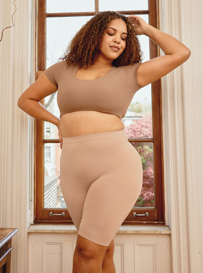 The Staple 9" Almond Thigh Society USA Inc.