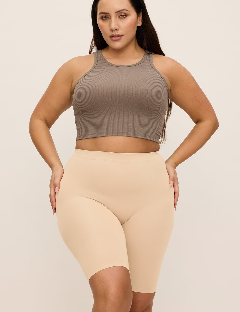 The Staple 9" Beige Thigh Society USA Inc.