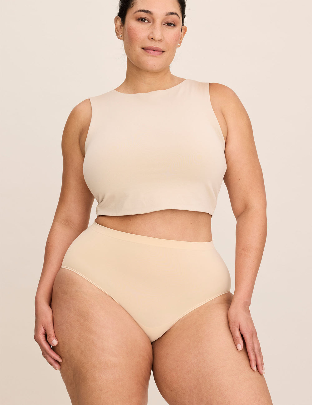 WhispAir Cooling™ Brief Beige Thigh Society