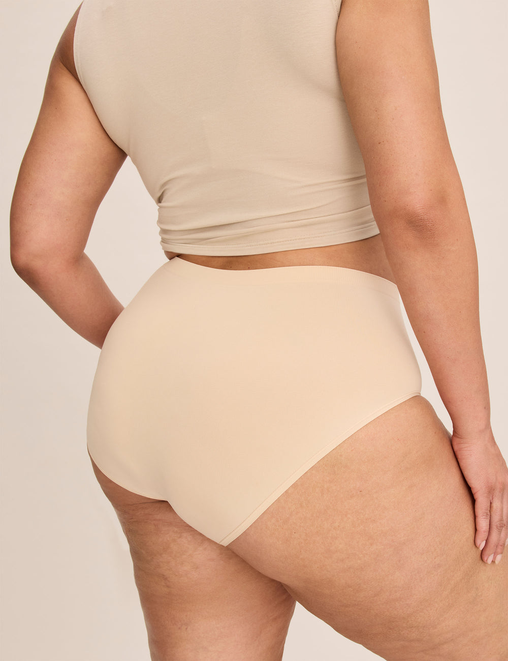 WhispAir Cooling™ Brief Beige Thigh Society