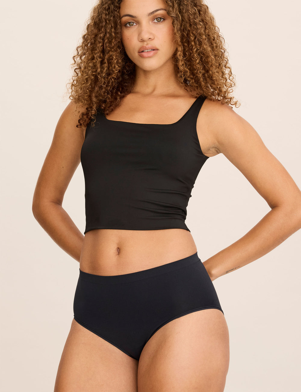WhispAir Cooling™ Brief Black Thigh Society