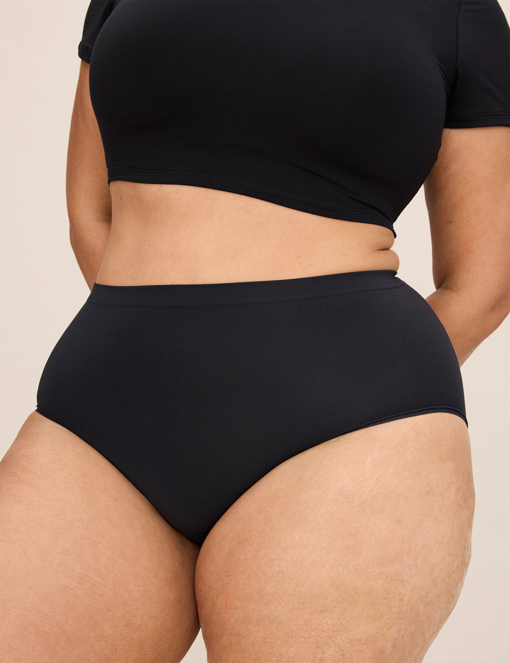 WhispAir Cooling™ Brief Black Thigh Society